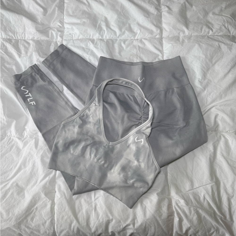 Gray Women's Workout Set